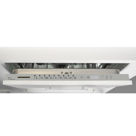 Masina de spalat vase incorporabila Heinner HDW-BI6093TE++, 15 Seturi, 9 programe, Control touch, Half load, Avertizare luminoasa, Buzzer final program, Aquastop, 60 cm, Clasa E, alb [2]