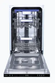 Masini de spalat vase - MASINA DE SPALAT VASE INCORPORABILA HEINNER HDW-BIM45710AD+++, 10 SETURI, 7 PROGRAME, DISPLAY LED, AUTO-DOOR OPENING, AQUASTOP, CLASA D, 45 CM