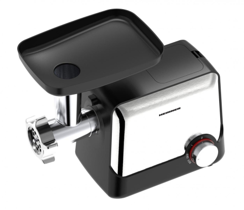 Electrocasnice & Climatizare - MASINA DE TOCAT HEINNER DUALSTEEL 2100 HMG-2100BKS3, 2100W, ACCESORII ROSII, KIBBE SI CARNATI, CAPACITATE TOCARE: 1.8KG/MIN, 2 VITEZE, 2 SITE METALICE, CUTIT INOX, FUNCTIE REVERSE, NEGRU/INOX