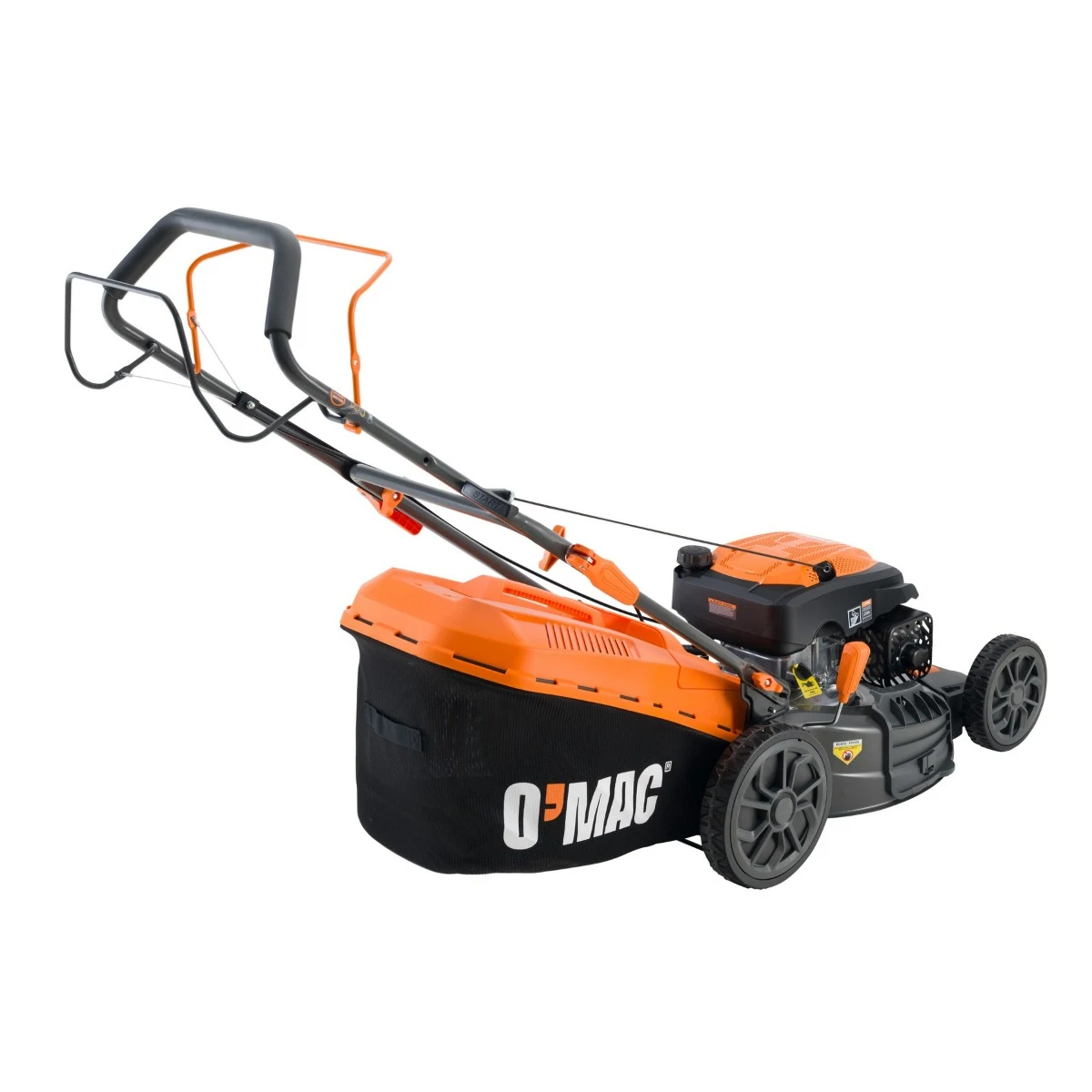 MAȘINĂ DE TUNS IARBA PE BENZINĂ O-MAC MG 60, 4.6 KW, 6 CP, LĂȚIME DE TĂIERE 51 CM [5]