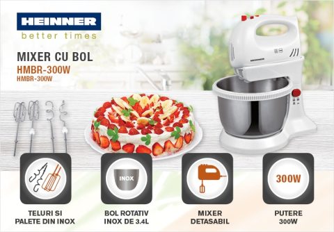 MIXER CU BOL HEINNER HMBR-300W [2]