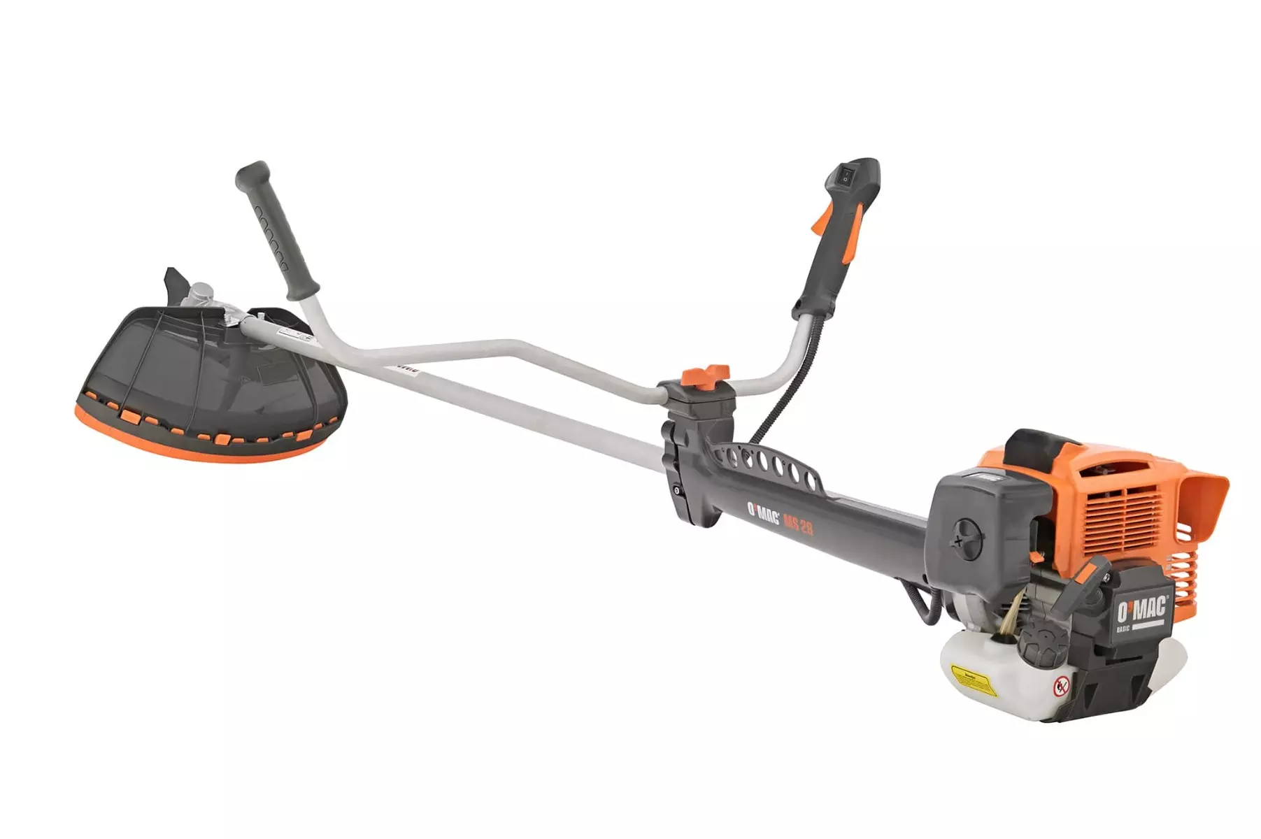 MOTOCOASĂ O’MAC MS 28B, MOTOR 2T, 2.8 CP, LĂȚIME DE TĂIERE 43 CM [2]