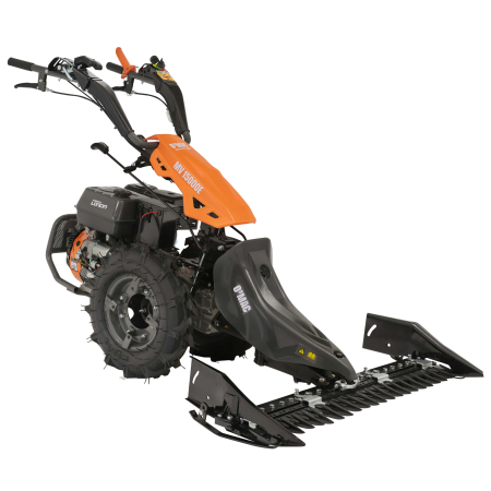 Motocositoare cu roti - Motocositoare O-Mac MR 15000E,pe benzina, 4 timpi, 11 kW, 15 CP, 115 cm,negru-portocaliu