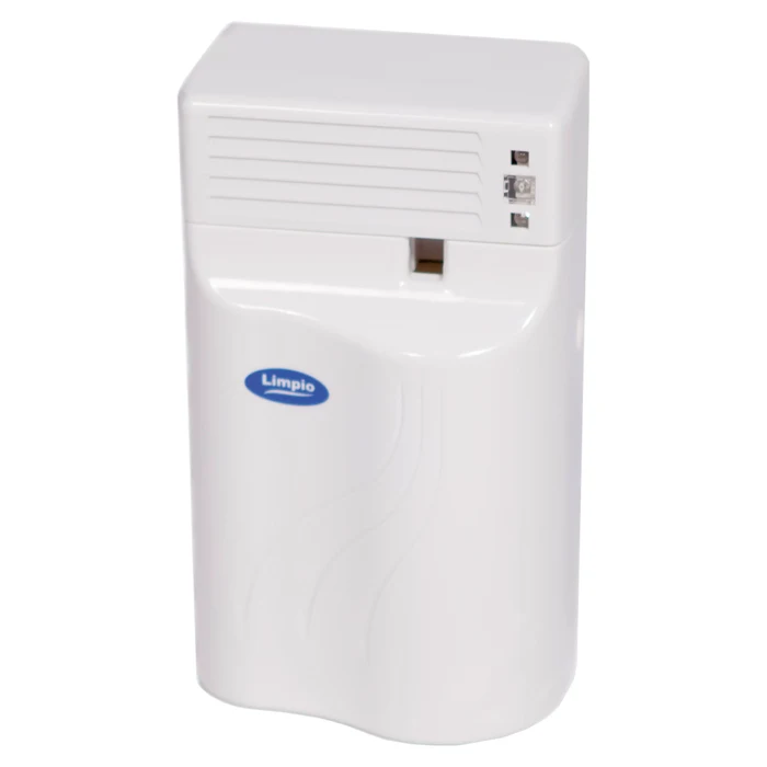 Aparate odorizante pentru camera - ODORIZANT CAMERA LIMPIO, PD188, REGLAJ AL INTERVALULUI DE PULVERIZARE 5MIN-40 MIN, SENZOR DE LUMINA, ALB