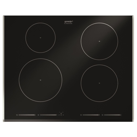 Incorporabile - Plita incorporabila Gorenje GIS68XC, Inductie, Ceramica, 4 Zone de gatit, 65 cm, Touch control, Negru