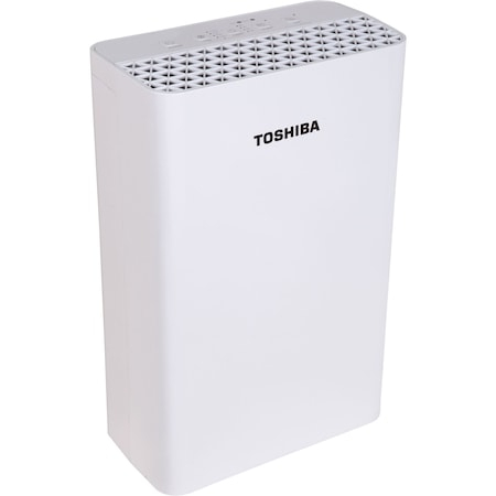 Electrocasnice & Climatizare - Purificator de aer Toshiba CAF-X33XPL, CADR 200 m3/h, Ionizare, Timer, Child lock, Filtru 3in1, Camera 20 mp, Alb