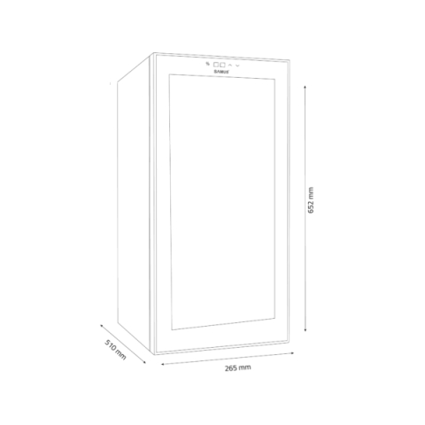 RACITOR PENTRU VIN TERMOELECTRIC SAMUS SRV38CR12 [2]