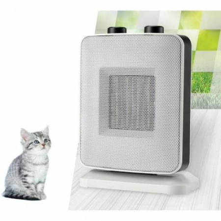 Aeroterme & calorifere & convectoare - Aeroterma ceramica Heinner HCH-L1500WH, 1500 W, 2 trepte de putere, termostat reglabil, Alb