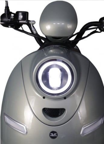 Voltarom S2 Premium, 2000W, viteza maxima 25km/h, autonomie pana la 60 km, Scuter Electric Fara Permis Argintiu [5]