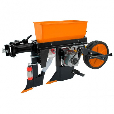 Accesorii motocultoare - Semanatoare cu fertilizator pentru motocultor O-Mac SM 1000