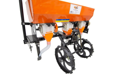 Accesorii motocultoare - Semanatoare cu fertilizator O-Mac SM 300 UACMC/00051, Portocaliu