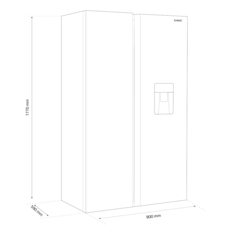 SIDE BY SIDE SAMUS SSBX-559NFDE [2]