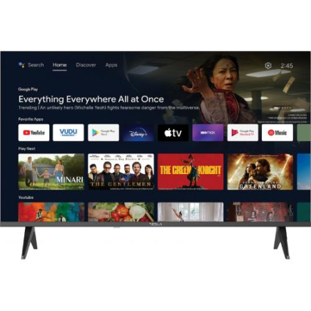 Televizor - Televizor Smart Tesla 40E635BFS, 101 cm, Smart Android, Full HD, Clasa E, Negru