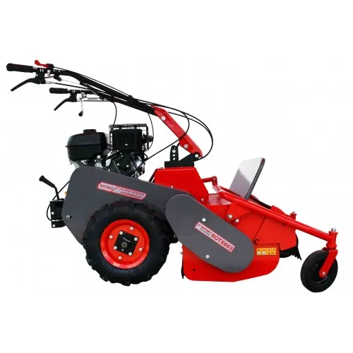 Tocator de vegetatie autopropulsat Rotakt ROTX663 , motor benzina, 9 CP, latime de taiere 70 cm, 4 viteze, 36 cutite,rosu [2]