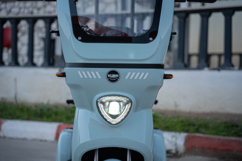 Tricicletă electrică,GRAPE 25 MAX, 60V, 20Ah, Motor: 500W, Roți față/spate: 3.00 x 8”, Dimensiune: 1630 x 730 x 1600, Viteză maximă: 25 km/h [8]