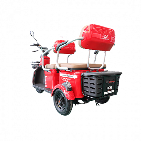 Tricicluri Electrice - Triciclu Electric RDB LONG, fara permis, 2000W, 25km/h