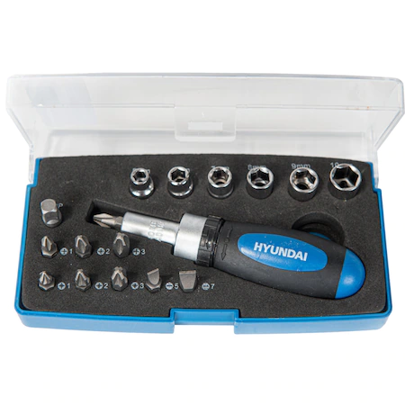 Burghiu - TRUSA DE SCULE MANUALA HYUNDAI HY-40215