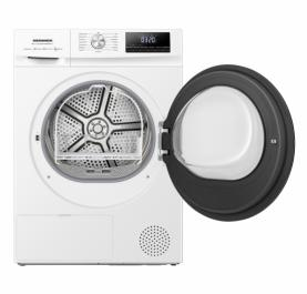 Electrocasnice & Climatizare - USCĂTOR DE RUFE CU POMPĂ DE CĂLDURĂ HEINNER HHPD-HMY80IVFC+++, 8 KG, CLASA C, MOTOR INVERTER, ALB