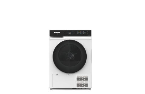 Electrocasnice & Climatizare - USCATOR DE RUFE CU POMPA DE CALDURA HEINNER HHPD-M9K5IVC+++, CAPACITATE INCARCARE 9KG, CLASA ENERGETICA C, MOTOR INVERTER, 10 PROGRAME DE USCARE, PANOU CONTROL FULL-TOUCH, DISPLAY DIGITAL, PICTOGRAME