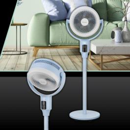 Climatizare & Sisteme de incalzire - VENTILATOR CU PICIOR FRAM FSF-MAT24DC-BL, 24W, COMPARTIMENT AROMATERAPIE, 5 PALETE, TURBO, 9 TREPTE DE VITEZĂ, MOTOR DC, TIMER, DISPLAY LED, CONTROL TACTIL, TELECOMANDĂ, SILENȚIOS, FUNCȚIE OSCILARE 85