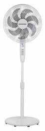 Ventilatoare - VENTILATOR CU PICIOR HEINNER HSF-M750M-WH, 50W, 7 PALETE, TIMER 2H, CONTROL MECANIC, FUNCTIE OSCILATIE 85°, 3 TREPTE DE VITEZA, INALTIME AJUSTABILA, INALTIME MAX: 130 CM, ALB