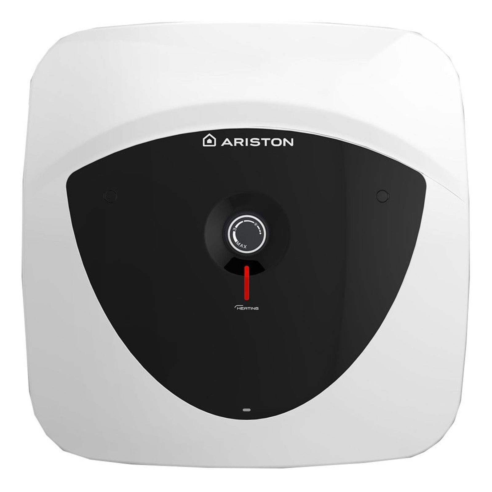 Boiler electric Ariston Andris LUX 10 UR  5 EU, 10 L, 1200 W, Led iluminat, Montare sub chiuveta, Reglaj extern de temperatura, Alb