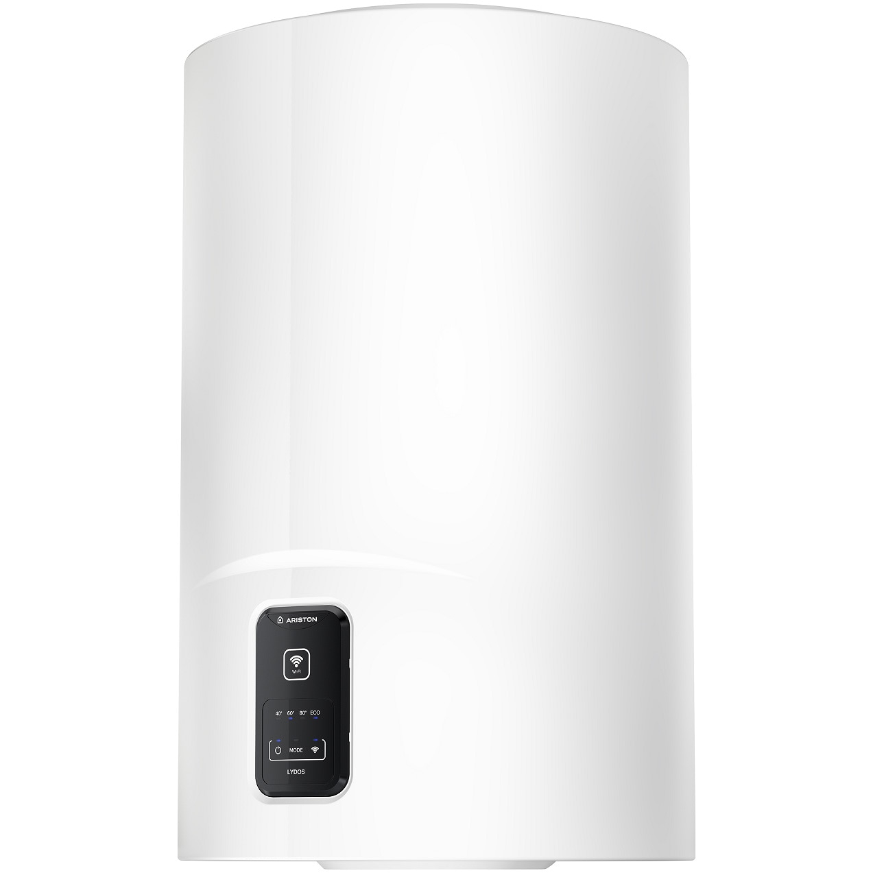 Boiler electric Ariston Lydos Wi-Fi 50V 1,8 K, 1800 W, conectivitate internet, rezervor emailat cu Titan, Alb