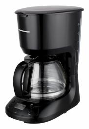 Cafetierea Heinner Black Chatt HCM-D750GCBK, digitala, LCD, 1.25L, filtru si portfiltru detasabil, filtru din nailon, functie anti-scurgere, oprire