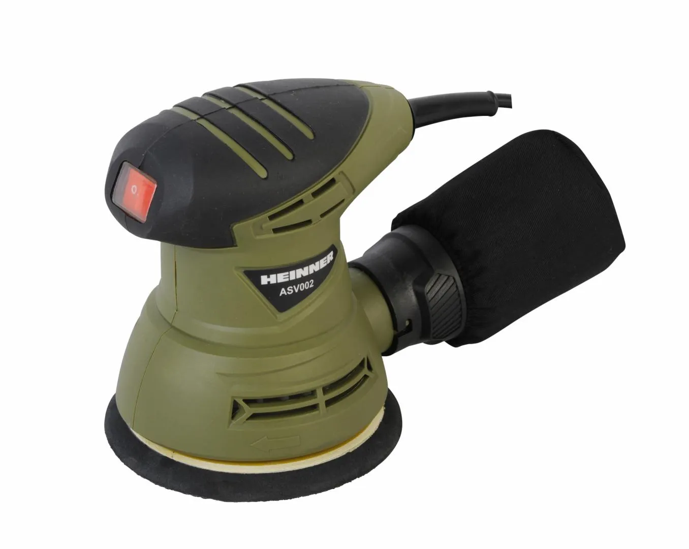 Slefuitor rotativ Heinner ASV002, 240 W, 125 mm diametru disc, 12.000 RPM,Verde