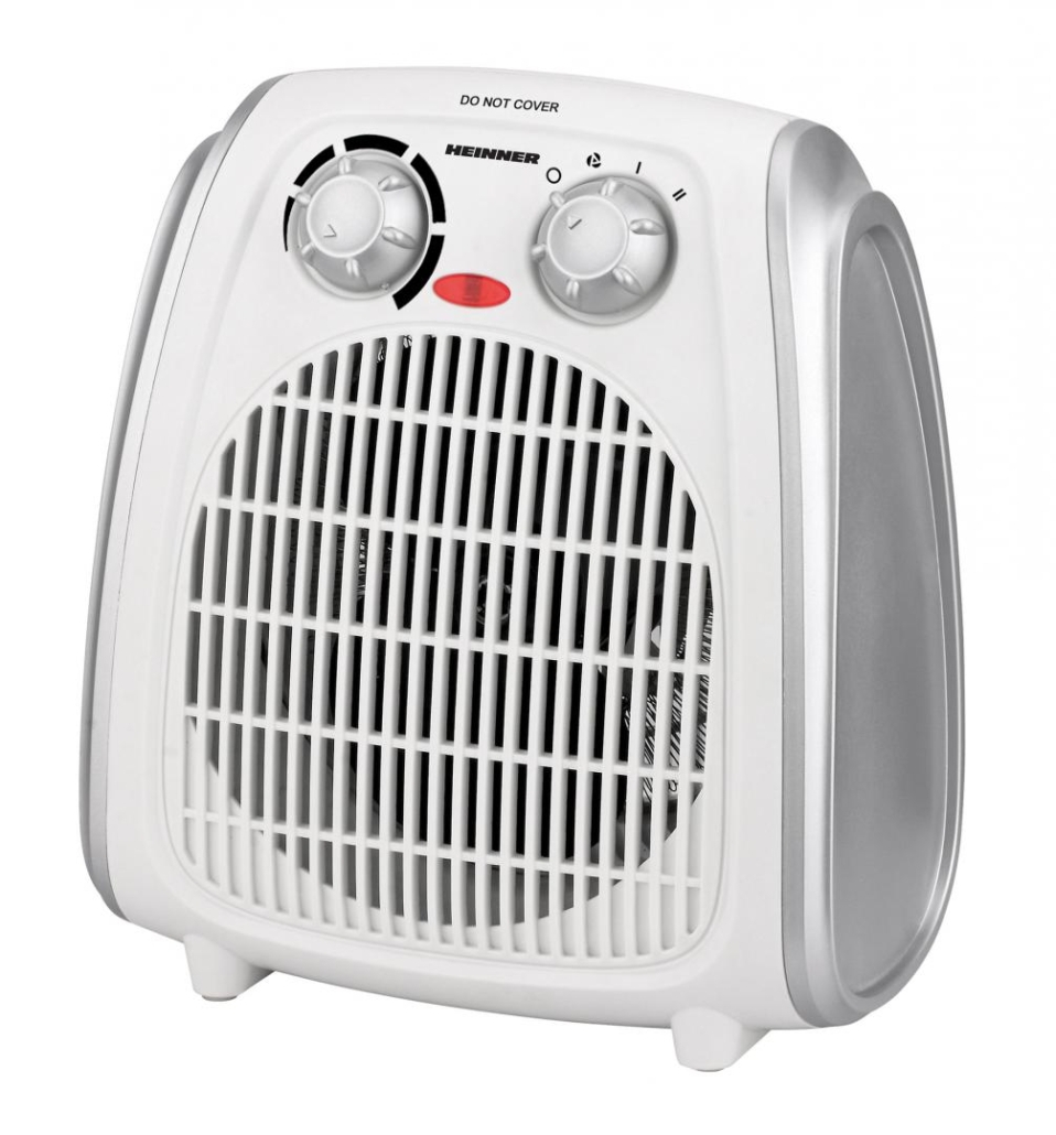 Aeroterme & calorifere & convectoare - Aeroterma Heinner HFH-L2000SL, 2000 W, 2 trepte de putere, termostat reglabil, Alb