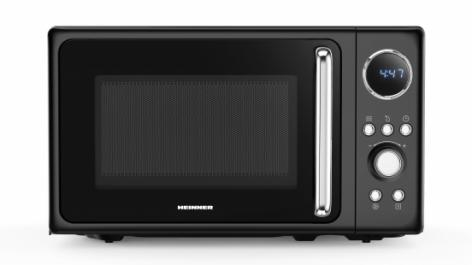 Electrocasnice & Climatizare - CUPTOR CU MICROUNDE HEINNER HMW-MD20DRBK, CAPACITATE 20L, CONTROL DIGITAL, PUTERE CUPTOR 800W, AFISAJ DIGITAL, 5 TREPTE DE PUTERE, TIMER, TIMP MAXIM DE GATIRE 95 MIN, FUNCTIE DECONGELARE, SEMNAL SONOR