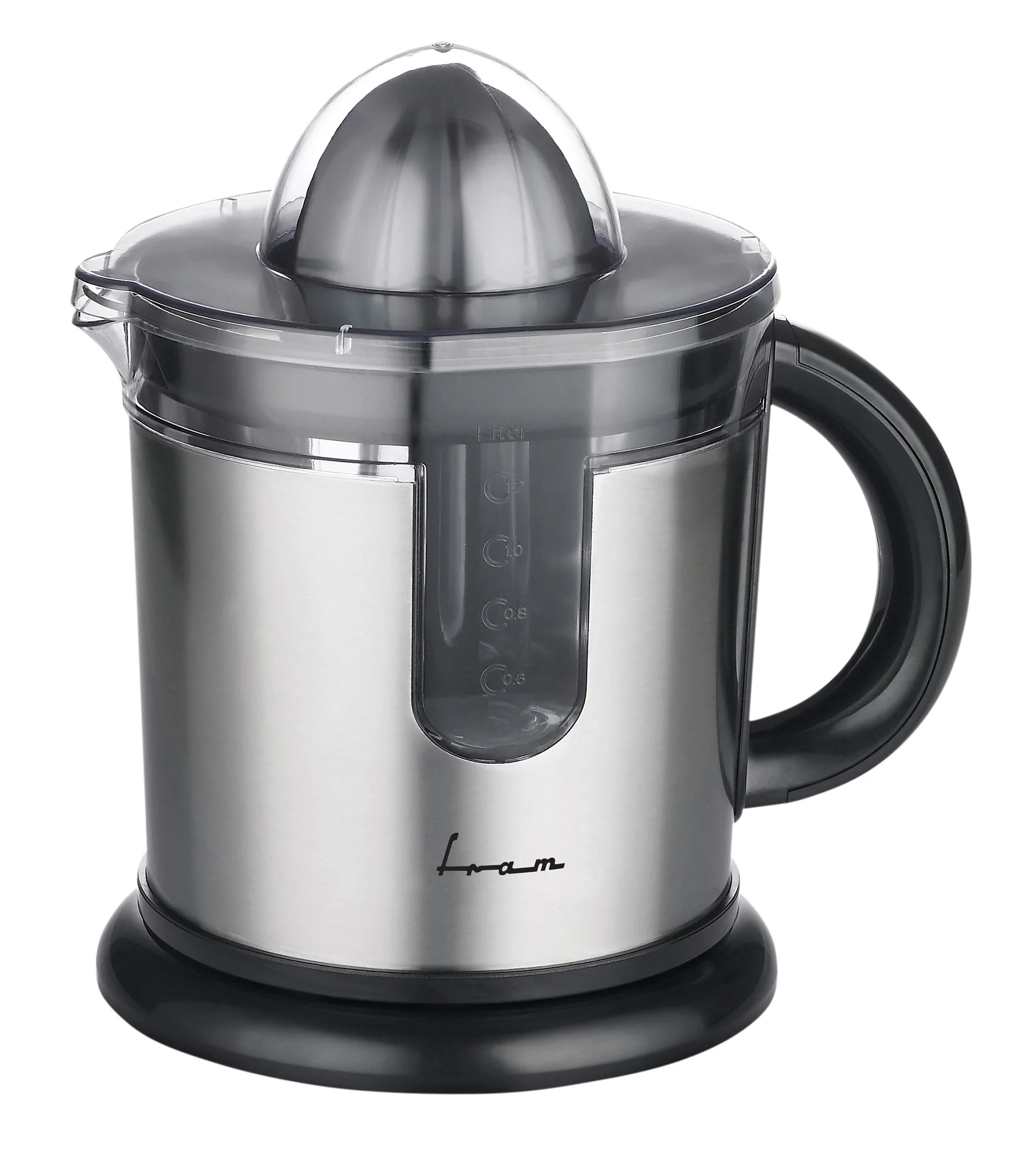 Electrocasnice & Climatizare - Storcator de citrice Fram FCP-402SS, 40, 2 conuri, capacitate 1.2L, capac protectie, inox