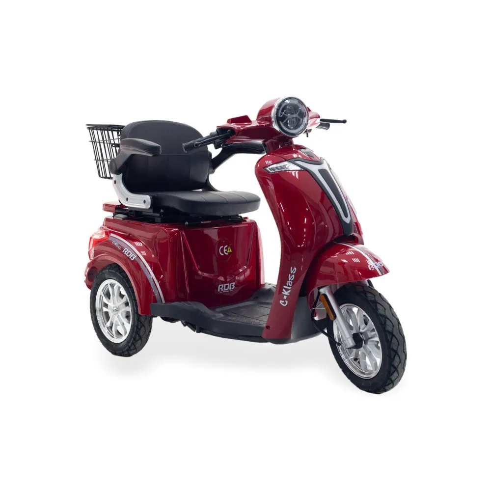 Vehicule electrice - Tricicletă electrică RDB C-klass2, 800 W frână față disc, model nou 2022, 25 km/h