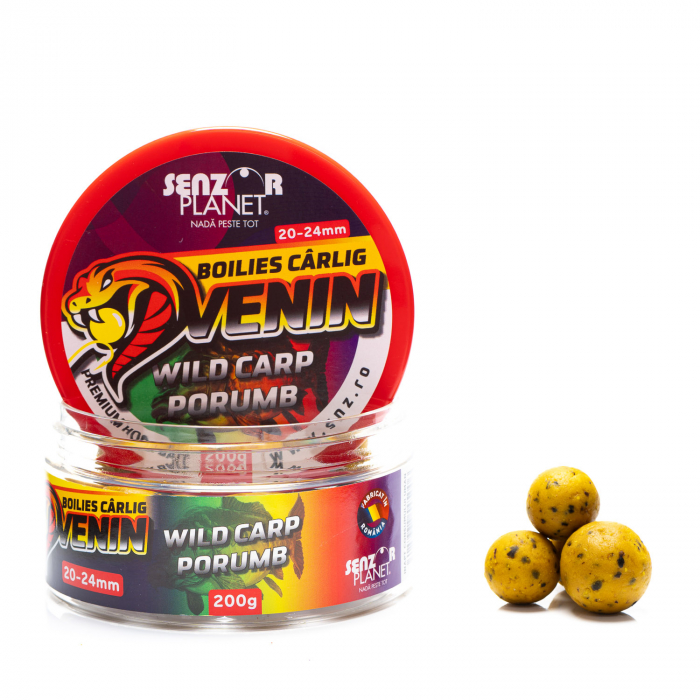 BOILIES VENIN PENTRU CARLIG WILD CARP PORUMB 20-24mm 200g [1]