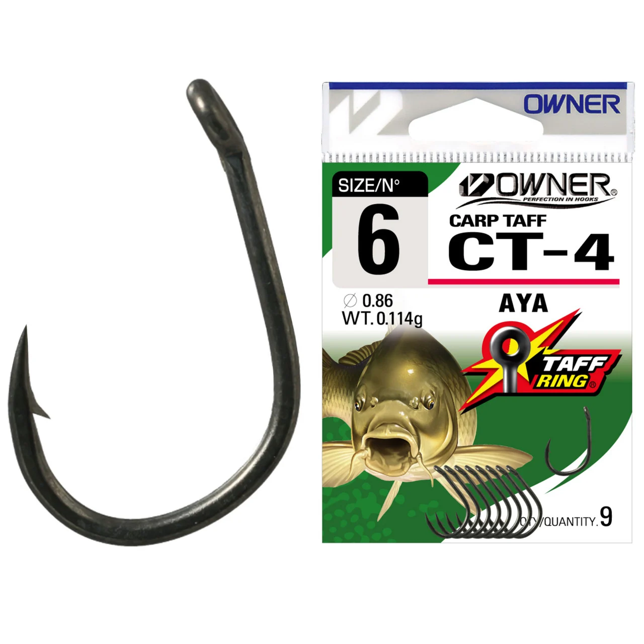 Carlig Owner CT-4 No.6 Carp Aya [1]