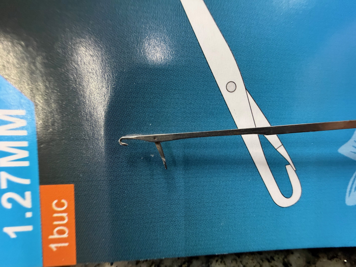 Croseta Fl Leadcore Needle Fine 1.27mm [2]