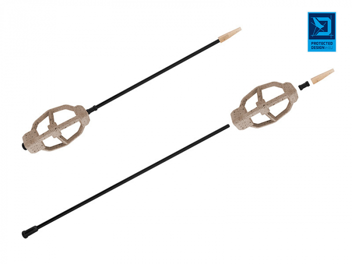 Feeder cu plumb și tijă Delphin CyberTRIPLE 50g [2]