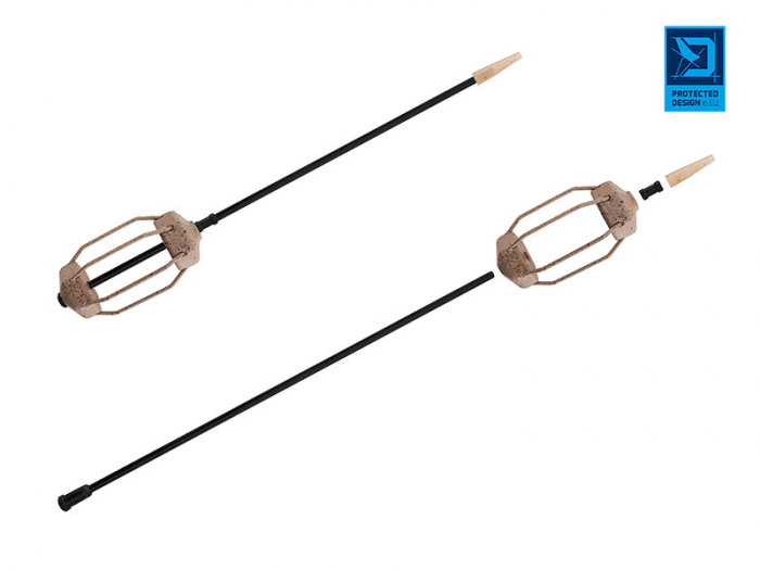 Feeder cu plumb și tijă Delphin EazySIX 30g [4]