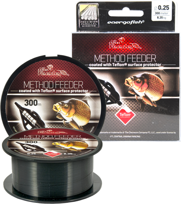 FIR CARP EXPERT METHOD FEEDER TEFLON 0.20MM/5.45KG [1]