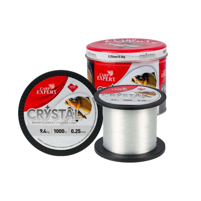 FIR CRAP CARP EXPERT CRYSTAL TRANSPARENT 300M 0.25MM 9.4KG [1]