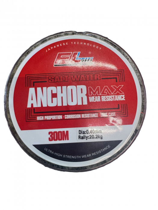 FIR MONOFILAMENT FL SALT WATER ANCHOR MAX ROSU 300M 0.28mm/14.1kg [1]