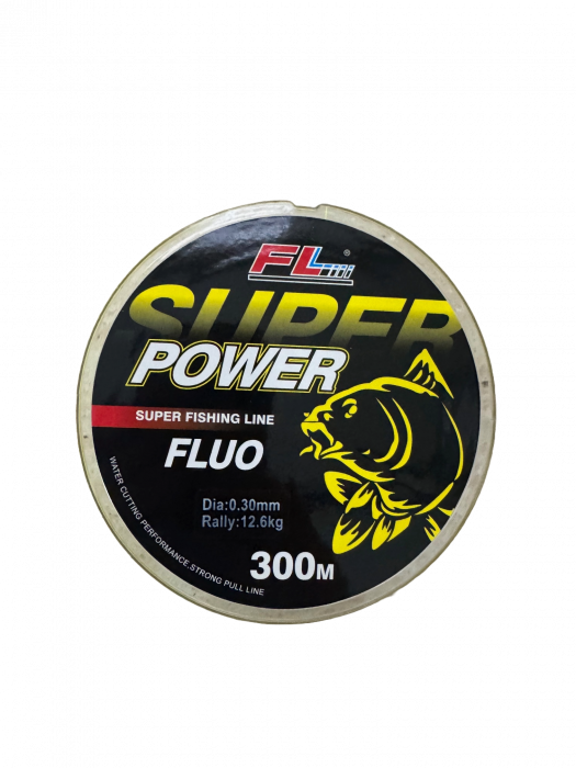 FIR MONOFILAMENT FL SUPER POWER FLUO 300M 0.35MM/14.6KG [1]