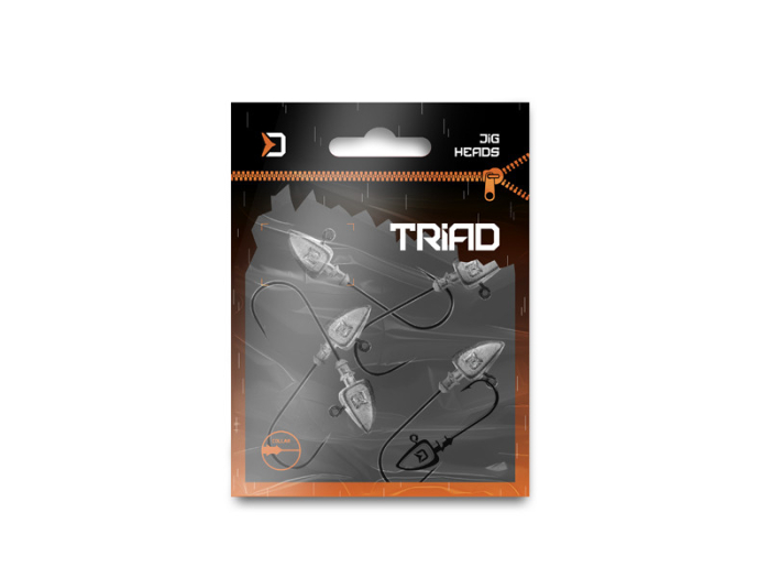Jig cu guler Delphin TRIAD / 5buc | 7,5g-2/0 [6]