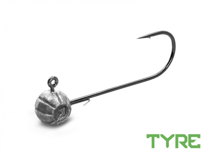 Jig rotund cu spin pentru năluci Delphin TYRE/5buc 15g-6/0 [3]