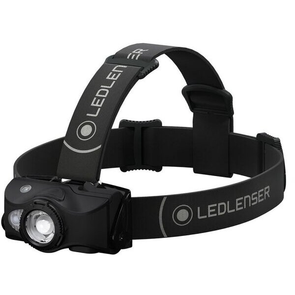 LEDLENSER MH8 BLACK-BLACK 600LM+ACUM+USB [1]
