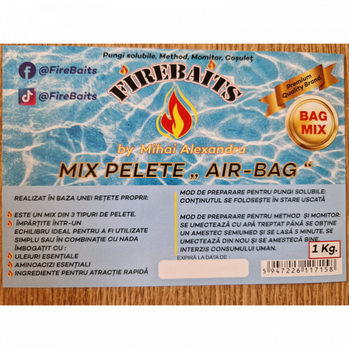 Mix Pelete Fire Baits "Air Bag",1kg [2]