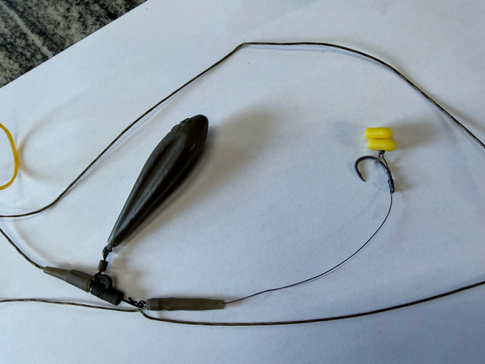 MONTURA PLUMB PIERDUT PLUMB 80G CARLIG NR 8 CU SPIN [2]