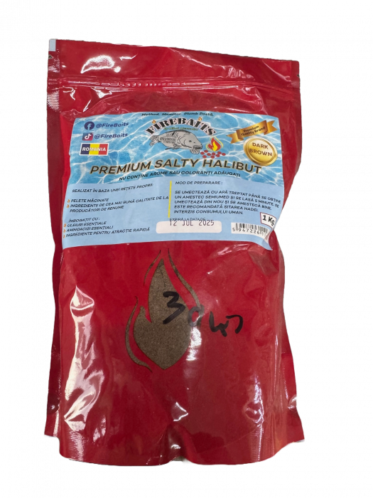 Nada Fire Baits Premium Salty Halibut 1kg [1]
