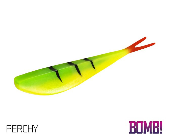 Nălucă Soft BOMB! D-SHOT / 5buc 10,5 cm/PERCHY [1]