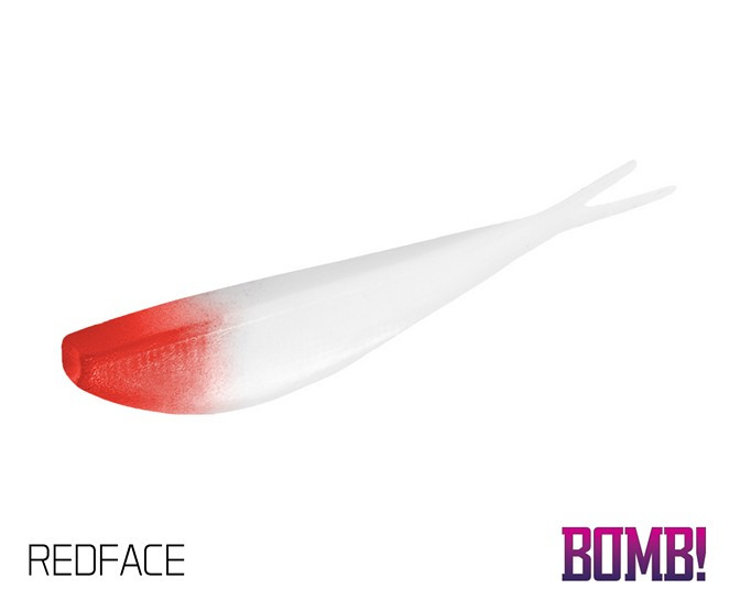 Nălucă Soft BOMB! D-SHOT / 5buc 10,5 cm/REDFACE [1]